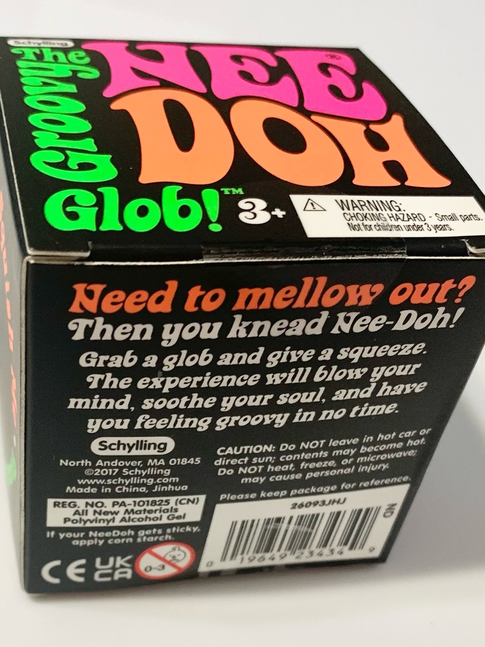NEEDOH Groovy Glob NEE DOH Ball Blue NEW Sensory Squishy - Picture 3 of 4